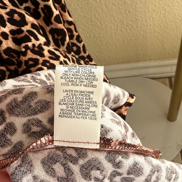 Tiered Ruffle Leopard Print High/Low Maxi Dress - Picture 9 of 9